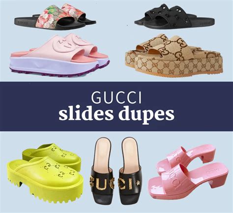 gucci slide dupes amazon|gucci knockoff slides for men.